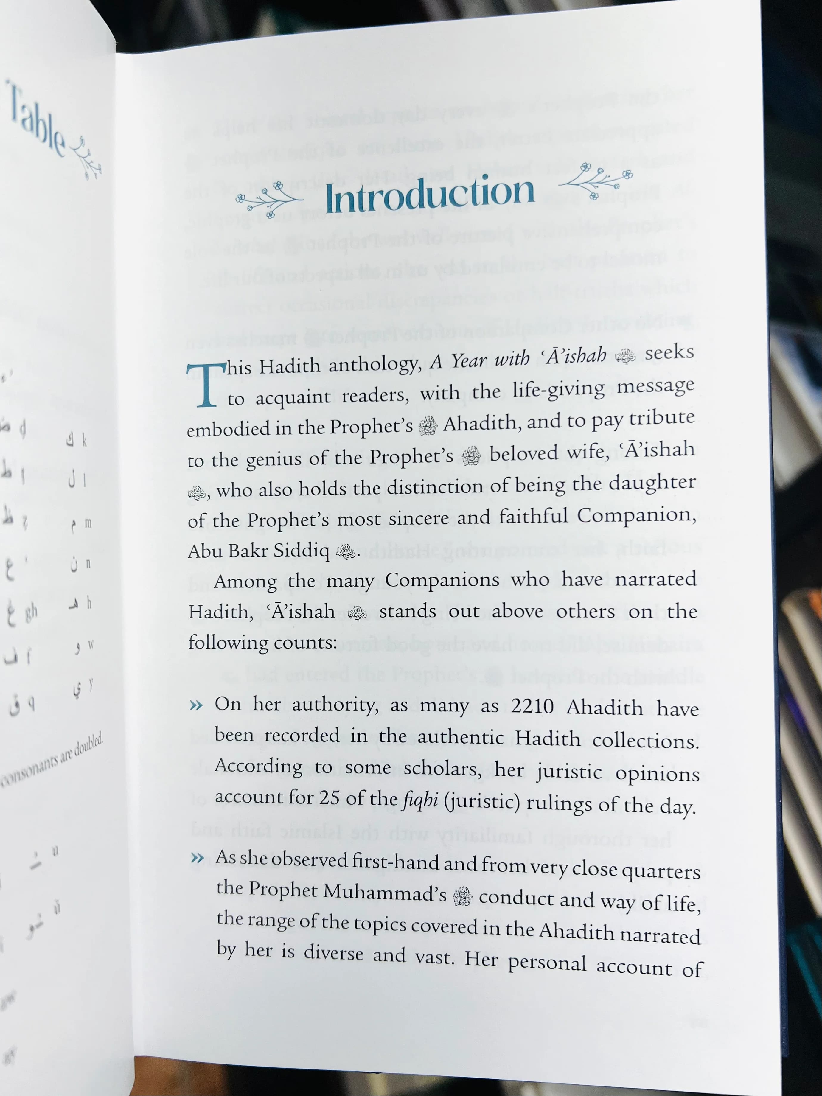 A Year with A'isha alternate